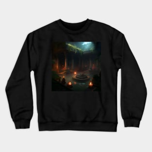 Ethereal Hot Spring Crewneck Sweatshirt